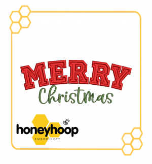 Merry Christmas Applique